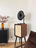 ROBERILLINE法式中古留聲機(jī)HiFi專業(yè)級電唱機(jī)現(xiàn)代輕奢藍(lán)牙音響黑膠一體唱片機(jī) C-H1 極簡法式中古色-HIFI旗艦版 曬單實拍圖