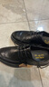 奧康（Aokang）官方男鞋 秋季舒適時(shí)尚真皮厚底德比鞋手抓紋通勤皮鞋商務(wù)正裝鞋 黑色 1243414112 40 (250mm) 曬單實(shí)拍圖