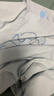 紅豆兒童萊賽爾棉睡衣套裝男女童春秋家居服吸濕排汗3151霧藍(lán)160 曬單實拍圖