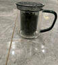 美斯尼 茶壺玻璃泡茶壺茶水分離加厚熱帶過(guò)濾茶具辦公家用分茶器泡茶器 320ml 墨客杯 曬單實(shí)拍圖
