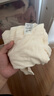 babycare山茶花嬰兒內(nèi)衣套裝寶寶家居服打底兒童秋衣秋褲 奶酪白 90 曬單實拍圖
