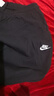 耐克男子針織直筒長(cháng)褲純棉輕便休閑柔軟舒適運動(dòng)褲NIKE FQ4333 010黑/白 2XL 曬單實(shí)拍圖