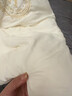 A類(lèi)大豆纖維被子冬被芯冬季加厚保暖棉被夏季春秋單雙人四季通用 A類(lèi)超柔-抗菌刺繡-奶油白 150*200cm 夏涼被（約3斤） 曬單實(shí)拍圖