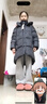 波司登25年冬羽絨服鴨絨男女兒童5A抗菌合體長(cháng)款加厚防寒連帽外套 曬單實(shí)拍圖