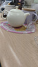 南山先生  功夫茶具陶瓷家用茶壺防燙茶壺單壺茶道零配半見(jiàn)燈籠茶壺 半見(jiàn)燈籠壺 500ml 曬單實(shí)拍圖