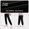 安踏兒童褲子男女大小童2025秋季寬松舒適針織運動長褲A72537702 曬單實拍圖