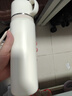 蘇泊爾（SUPOR）保溫杯316L不銹鋼水杯便攜大容量泡茶杯真空保溫杯學(xué)生杯子 云紗白520ML 曬單實(shí)拍圖