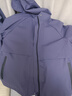 啄木鳥(niǎo)時(shí)尚休閑沖鋒衣外套女2025春秋新款韓版寬松遮肉百搭連帽夾克上衣 紫色【加棉保暖】 XL 【建議115-130斤】 曬單實(shí)拍圖