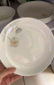 潔雅杰碗碟套裝家用高溫陶瓷餐具整套碗盤(pán)套餐禮盒裝喬遷送禮42頭荷花 曬單實(shí)拍圖