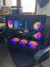 Thermaltake（Tt）鋼影 透S 海景房機箱 電腦主機 黑色（ATX主板/支持360水冷/270°全景/9風(fēng)扇位/4090顯卡） 曬單實(shí)拍圖