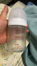 貝親（Pigeon）玻璃奶瓶寬口徑防脹氣160ml S號奶嘴 1月+ AA186  曬單實(shí)拍圖