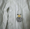 貝瑞加（Babyprints）嬰兒連體衣2件夏季短袖嬰兒衣服新生兒純棉哈衣輕薄爬服 白藍80 曬單實(shí)拍圖