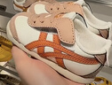 Onitsuka Tiger鬼塚虎小童鞋嬰幼童學(xué)步鞋輕便休閑鞋MEXICO 66? KIDS 米色/橙色 26 曬單實(shí)拍圖