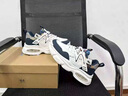 海瀾之家（HLA）男鞋春季2026新款老爹鞋增高休閑運動(dòng)鞋氣墊防滑厚底跑步鞋子男 白藍色 40 曬單實(shí)拍圖