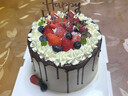 知印禮物生日蛋糕同城配送女神新鮮現做水果奶油巧克力廣東送 情有獨鐘-掌柜推薦 6英寸（適合1-3人） 曬單實(shí)拍圖