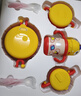 babycare兒童餐具寶寶輔食碗家用多功能防摔嬰兒保溫餐盤(pán)套裝禮盒6件 送禮 曬單實(shí)拍圖