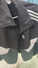 adidas經(jīng)典寬松運動(dòng)夾克外套男女春季阿迪達斯官方三葉草 黑色/綠色/白色   M 曬單實(shí)拍圖