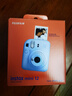 富士（FUJIFILM）立拍立得mini12 mini11/7/9升級款 相紙一次成像相機拍照生日禮物 Mini12 繡球藍（現貨） 官方標配 曬單實(shí)拍圖