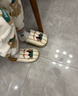 幸?，旣悾–heerful Mario）兒童拖鞋室內男童冬季新款女童家居鞋加絨保暖寶寶毛拖鞋中大童 曬單實(shí)拍圖