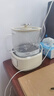 九陽(yáng)（Joyoung）凈萃養生壺迷你家用全玻璃煮茶器 316L茶籃 1L辦公室0金屬0膠水恒溫燒水壺 K10D-WY103（茶） 曬單實(shí)拍圖