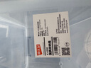 禧天龍塑料衣物收納箱玩具整理箱55L 透明 3個(gè)裝 帶輪 曬單實(shí)拍圖