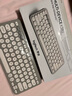 羅技（Logitech）時(shí)尚系列 K380 鍵盤(pán) 藍牙辦公鍵盤(pán) 無(wú)線(xiàn)鍵盤(pán) 女友 便攜超薄鍵盤(pán) 筆記本鍵盤(pán) 煙云灰 曬單實(shí)拍圖