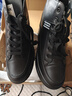 卡帝樂(lè )鱷魚(yú)（CARTELO）黑色牛皮高幫鞋女內增高8cm厚底百搭2025新款秋冬季休閑運動(dòng)鞋 黑色單里 37 曬單實(shí)拍圖