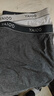 雅鹿內褲男士純棉抗菌四角褲男士透氣平角短褲頭青少年男款褲衩秋冬季 （80S新疆棉）混色- 4條 3XL （建議145-160斤） 曬單實(shí)拍圖