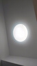 松下（Panasonic）吸頂燈臥室燈全光譜護眼銀色簡(jiǎn)約款50瓦 HHXQ5160【包安裝】 曬單實(shí)拍圖