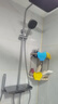 九牧（JOMOO）花灑套裝琴鍵按摩噴槍除垢頂噴水愈精靈淋浴器36668-882/HBS-1 曬單實(shí)拍圖