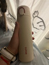 蘇泊爾保溫杯男士316L不銹鋼茶杯便攜戶外車載商務(wù)大容量隨手水杯子 優(yōu)雅白 500ml 曬單實(shí)拍圖