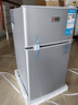 志高（CHIGO）小冰箱迷你小型家用冷藏冷凍兩用宿舍出租房用雙門(mén)辦公室電冰箱節能省電 【店長(cháng)推薦】48L銀色【三天約一度電】 曬單實(shí)拍圖