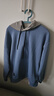 倉石一樹(shù)美式重磅假兩件連帽衛衣男春秋季新款潮流時(shí)尚青少年加絨帶帽外套 霧霾藍加絨 XL 曬單實(shí)拍圖