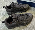 斐樂(lè )（FILA）官方男鞋TREK 2復古運動(dòng)鞋2025冬季新款山系休閑老爹鞋 黑-BK 42 曬單實(shí)拍圖