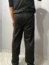 冬季男褲加絨加厚運動(dòng)褲黑色男士褲子男休閑褲男衣服男裝束腳衛褲 純黑色加絨 4XL （160-170） 曬單實(shí)拍圖