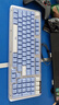 羅技（Logitech）ALTO KEYS K98M 琥珀系列 AI客制化無(wú)線(xiàn)機械鍵盤(pán) 熱插拔大理石軸 藍紫色 曬單實(shí)拍圖