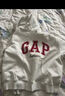 GAP男女裝2025秋季新款字母logo圓領(lǐng)純棉長(cháng)袖T恤寬松上衣788456 淺灰色 L (175/96A) 亞洲尺碼 曬單實(shí)拍圖