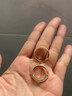 胖東來(lái)品質(zhì)18k玫瑰金耳圈彩金耳環(huán)福利~18K女鑲鉆圓圈耳飾黃金色2 18K金色耳圈 曬單實(shí)拍圖