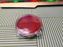 西瑪（SIMAA） φ80mm透明圓形財務(wù)快干印臺印泥 辦公用品 紅色21531 曬單實(shí)拍圖