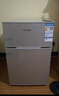 榮事達（Royalstar）小冰箱小型家用出租房雙門(mén)一級能效宿舍冷藏冷凍兩用節能電冰箱 38A122【三天一度電】【95%地區隔日達】銀 曬單實(shí)拍圖