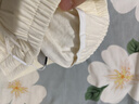 森馬（Semir）休閑褲女質(zhì)感慕斯褲慵懶垂感秋季寬松軟糯肌理闊腿褲107524127005 曬單實拍圖