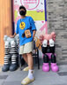 H8奢椰子拖鞋外穿踩屎感2025夏季防滑莆田情侶男女厚底運動(dòng)男士拖鞋 米白色（莆田升級版） 42 曬單實(shí)拍圖