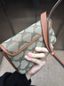 MCM【11.11搶先購】【限時(shí)折扣 正品保證】HIMMEL斜挎單肩信封男女包 米色 小號 曬單實(shí)拍圖