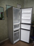 海爾（Haier）217升三門(mén)宿舍租房家用小冰箱小型抗菌凈味風(fēng)冷無(wú)霜一級能效節能BCD-217WGHC3E9S9家電國家補貼20% 曬單實(shí)拍圖