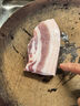 家佳康 無(wú)抗亞麻籽豬五花肉450g 冷凍腩肉條五花肉條 烤肉原料 生鮮 曬單實(shí)拍圖