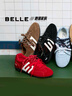 百麗（Belle）張凌赫同款方程式跑道賽車(chē)鞋德訓鞋新款女鞋休閑鞋E2L1DAM6預售 藍色【周雨彤同款】 37 曬單實(shí)拍圖