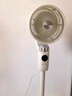 西屋（WESTINGHOUSE）空氣循環(huán)扇智能語(yǔ)音電風(fēng)扇家用超音靜臺立兩用2024新款落地 梨花白/500W+負離子凈化/四種操控 曬單實(shí)拍圖
