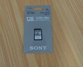 索尼（SONY）128GB SD存儲卡 SF-E128A E系列U3 V60讀速270MB/s  IP57防護等級相機內存卡 曬單實(shí)拍圖