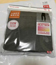 優(yōu)衣庫男裝HEATTECH EXTRA WARM棉混紡緊身褲/保暖內衣秋褲471525 469987/09黑色 XL 曬單實(shí)拍圖