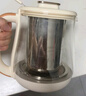 小熊（Bear）小氣泡養生壺 燒水壺 1.5升家用恒溫水壺煮茶器煮茶壺 降噪輕音 帶玻璃燉盅 YSH-F15E1 玻璃花茶壺 曬單實(shí)拍圖